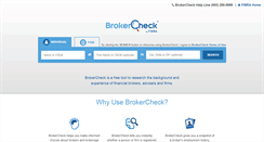 Desktop Screenshot of brokercheck.finra.org